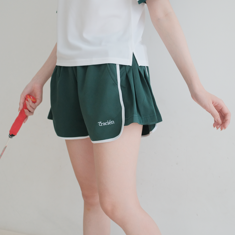 Pleated A-Line Sports Skort - Skort 01