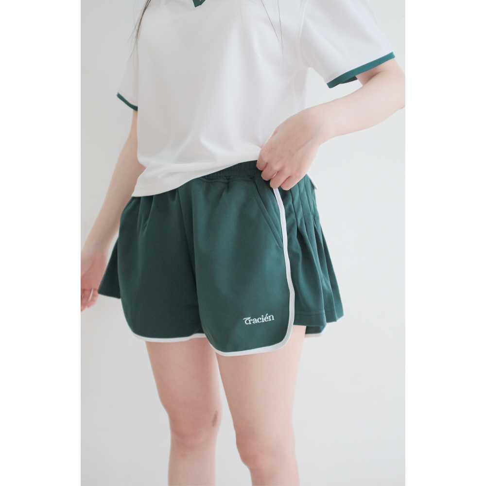 Pleated A-Line Sports Skort - Skort 01