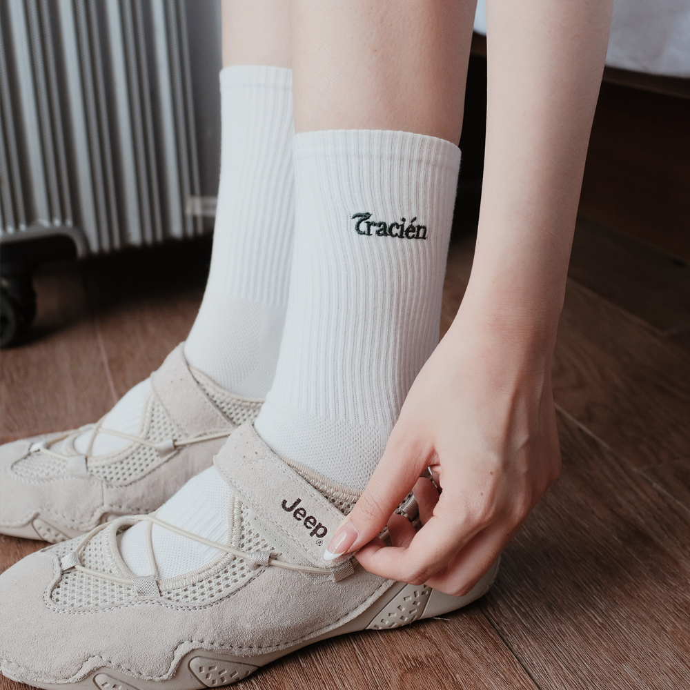 Casual Premium Cotton Crew Socks - CS01