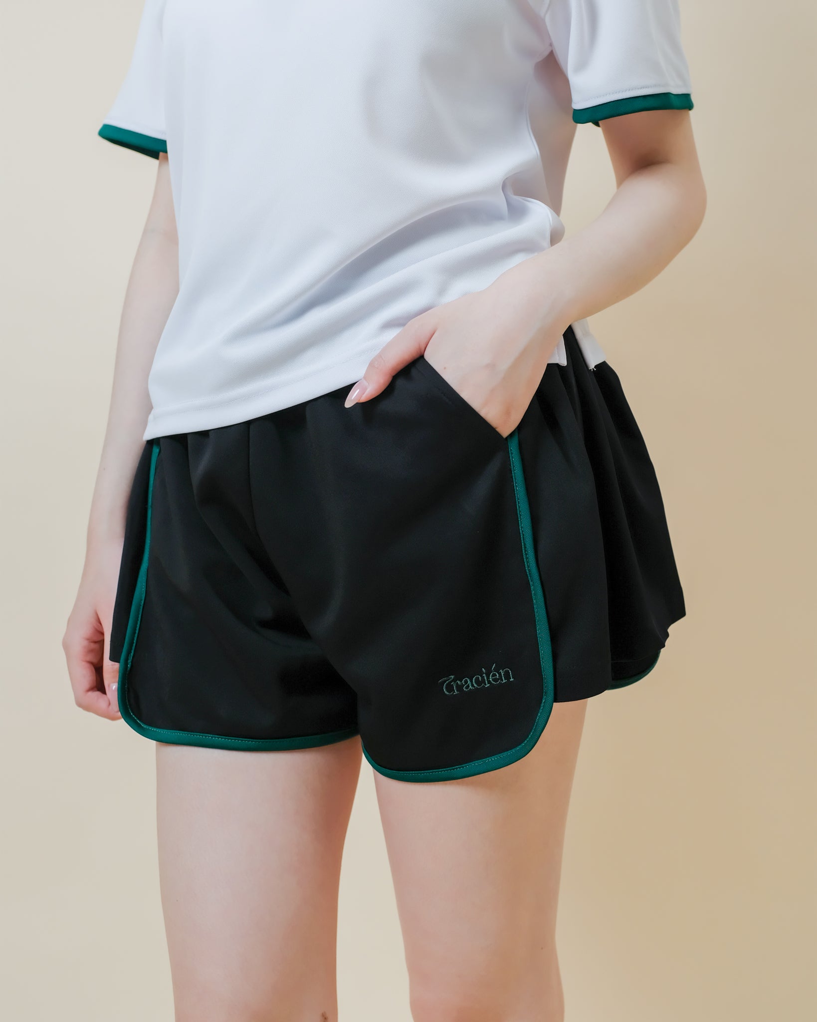 Pleated A-Line Sports Skort - Skort 01