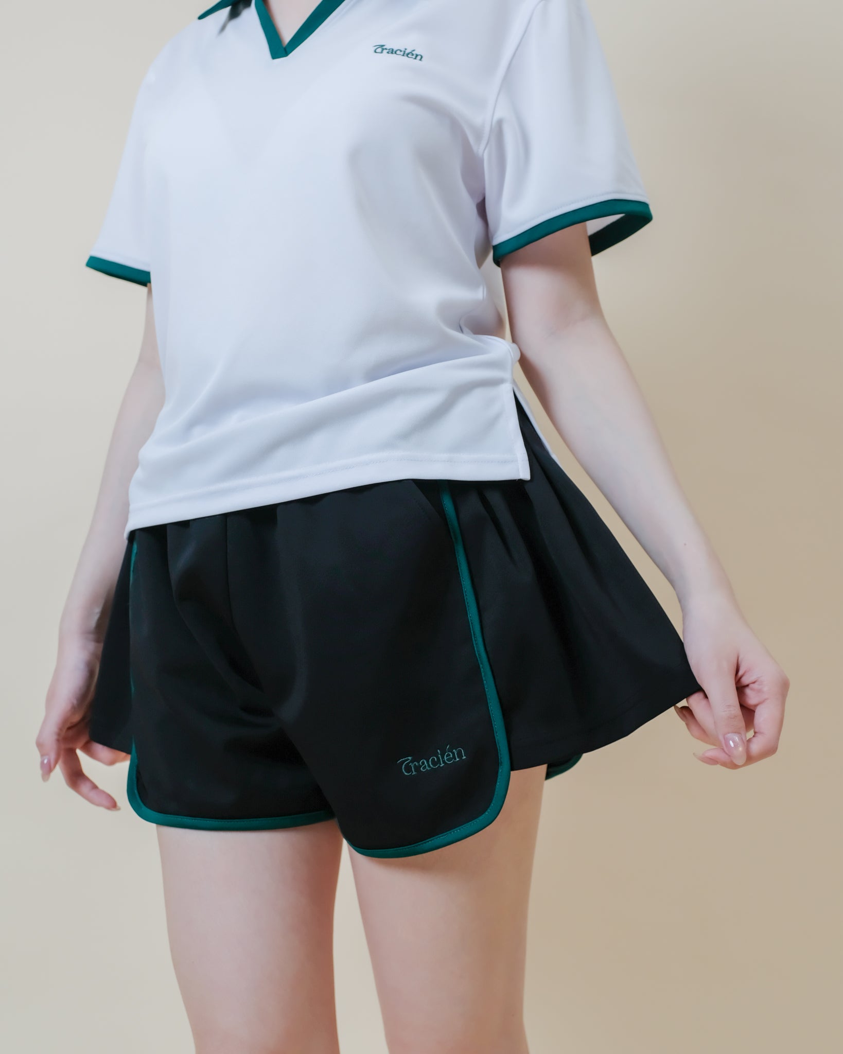 Pleated A-Line Sports Skort - Skort 01