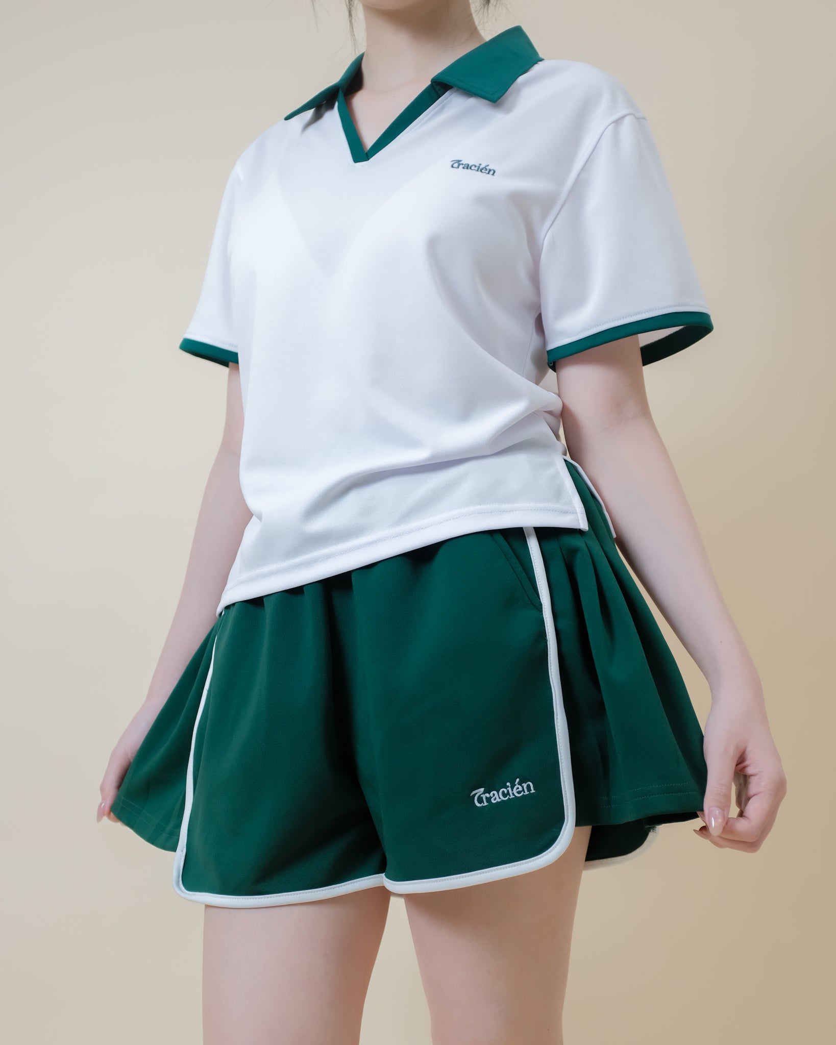 Pleated A-Line Sports Skort - Skort 01