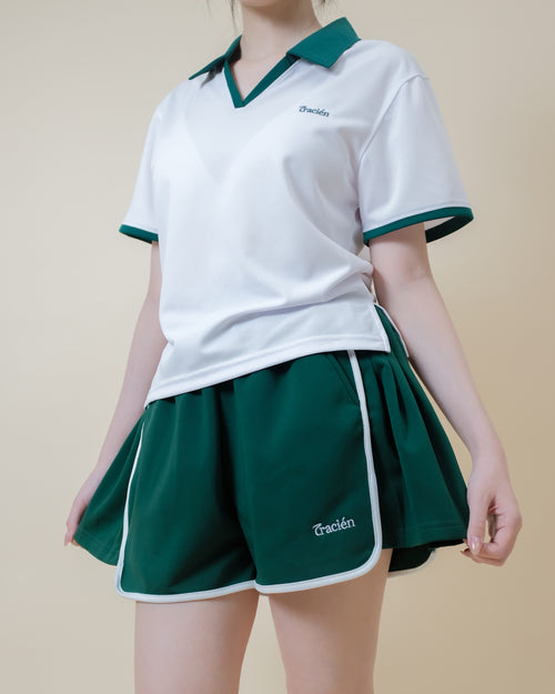 Pleated A-Line Sports Skort - Skort 01
