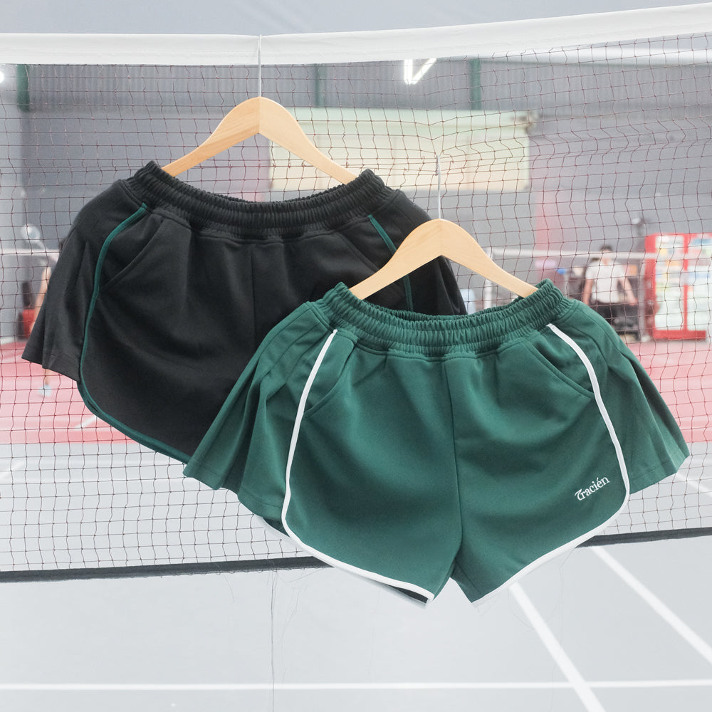 Pleated A-Line Sports Skort - Skort 01