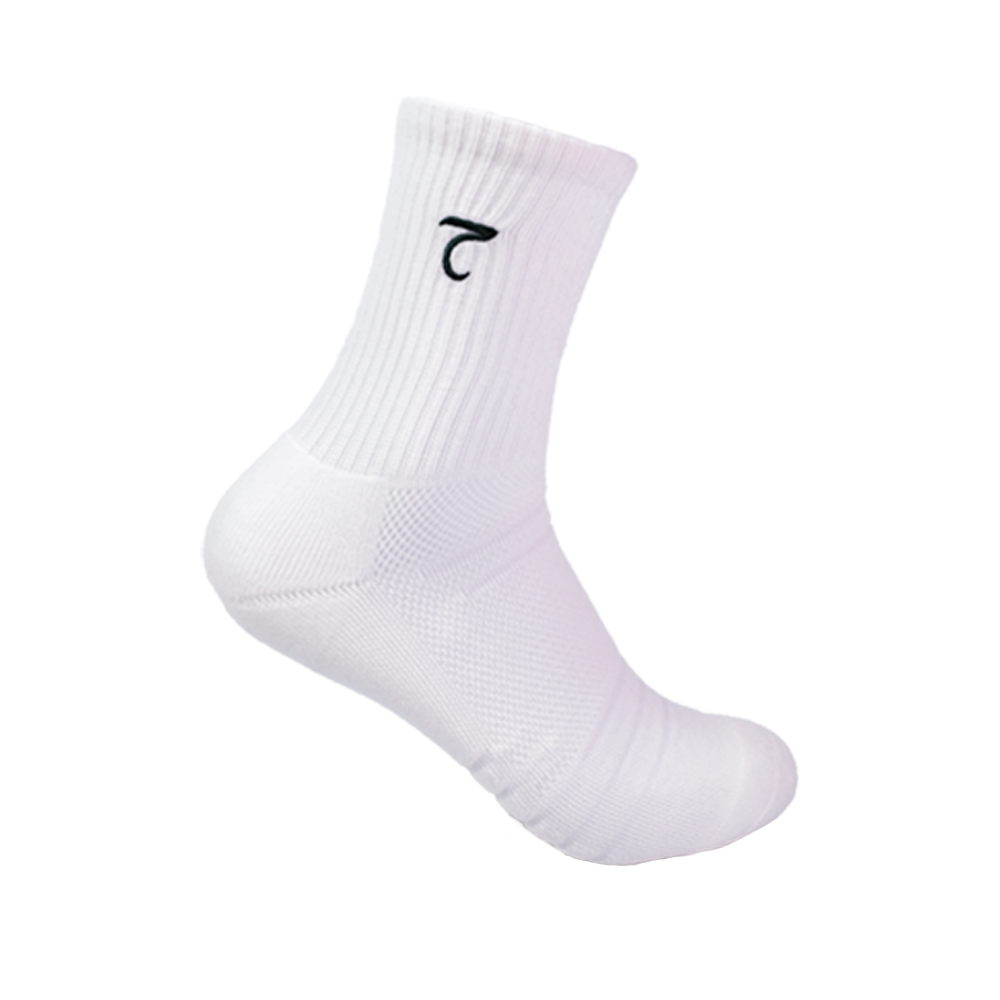 Sporty Cotton Anti-Slip Crew Socks - SS02